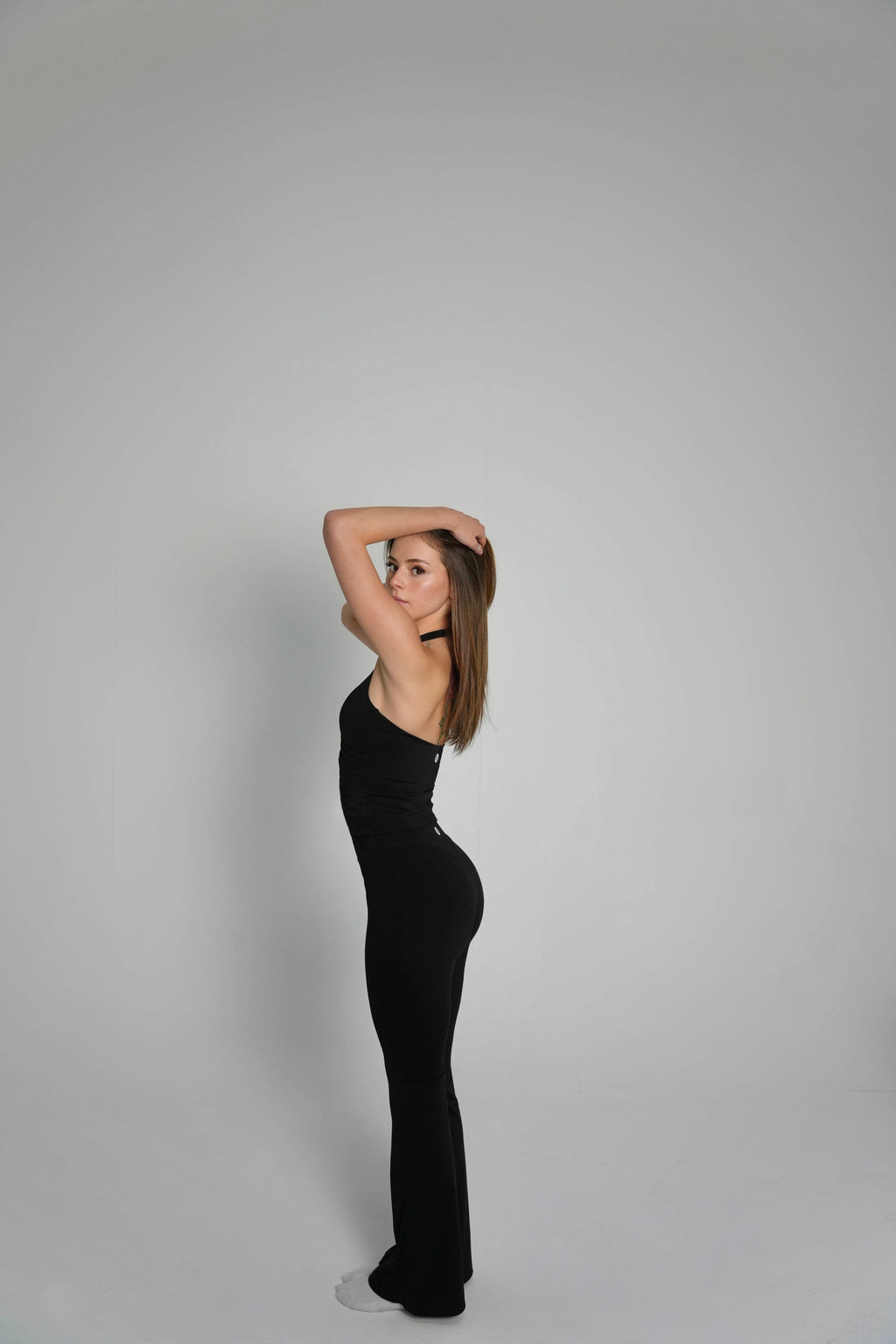 pantalon campana para el gimnasio mujer ropa deportiva